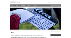 Desktop Screenshot of deepfriedfilm.org.uk