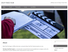 Tablet Screenshot of deepfriedfilm.org.uk